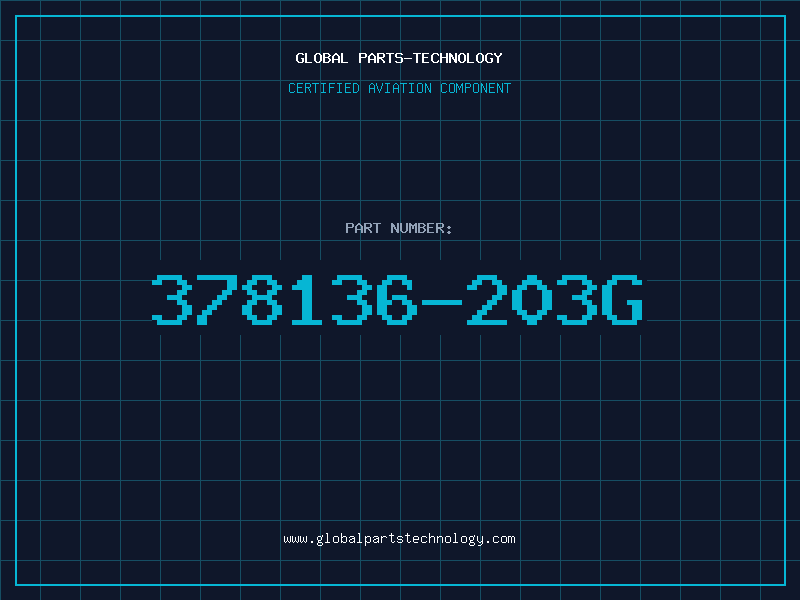 Aviation Part 378136-203G
