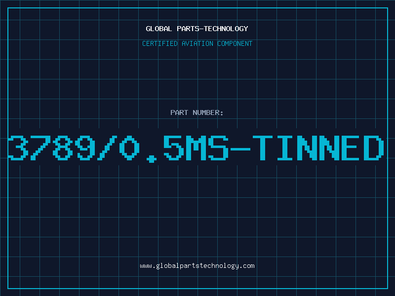 Aviation Part 3789/0.5MS-TINNED