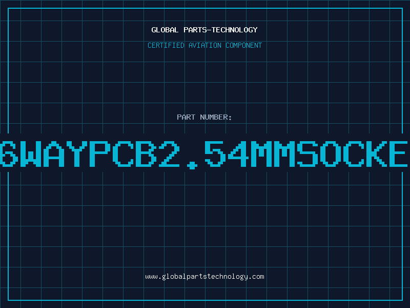 Aviation Part 38-00-13366WAYPCB2.54MMSOCKETCONNECTOR