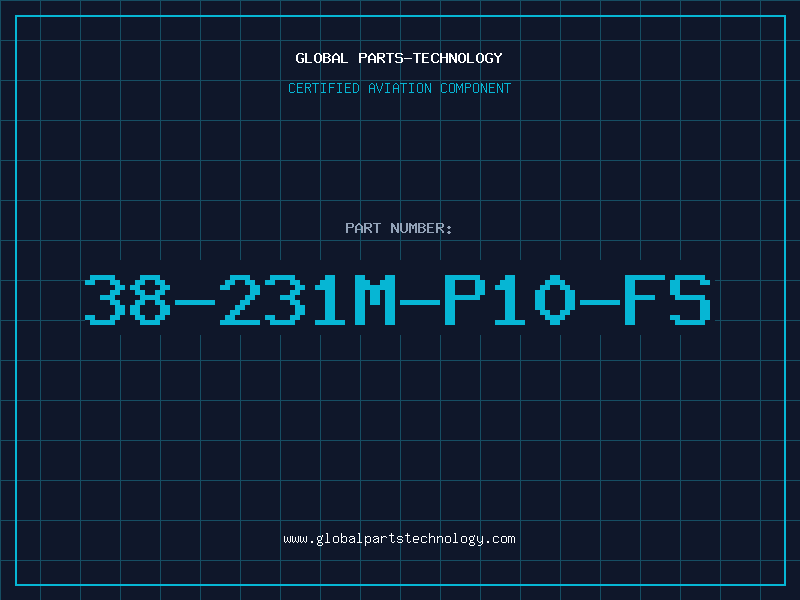 Aviation Part 38-231M-P10-FS