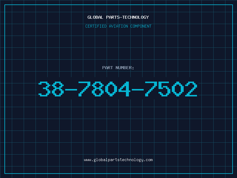 Aviation Part 38-7804-7502