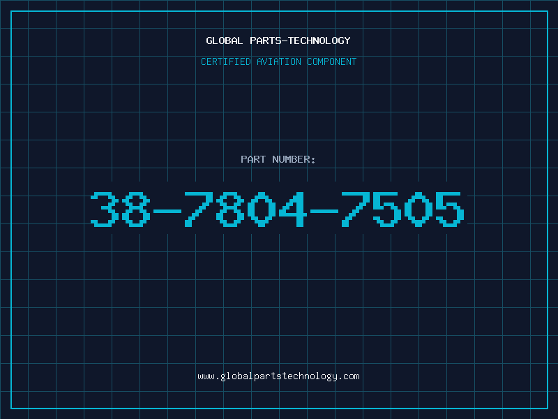 Aviation Part 38-7804-7505