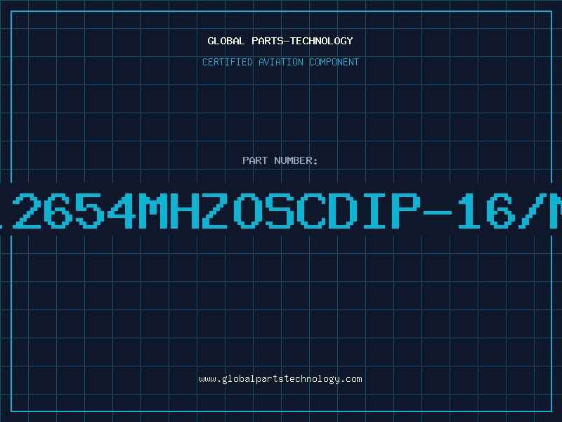 Aviation Part 38.2654MHZOSCDIP-16/MOD