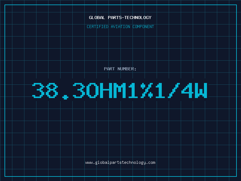 Aviation Part 38.3OHM1%1/4W