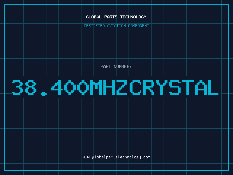 Aviation Part 38.400MHZCRYSTAL