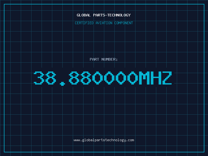 Aviation Part 38.880000MHZ