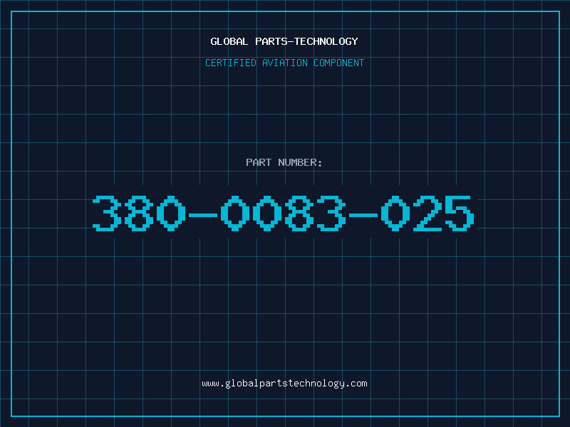 Aviation Part 380-0083-025