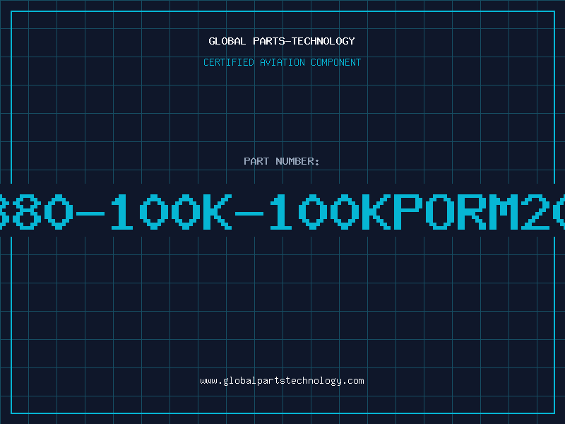Aviation Part 380-100K-100KPORM20