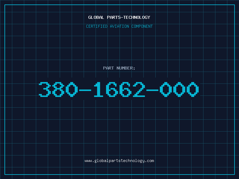 Aviation Part 380-1662-000