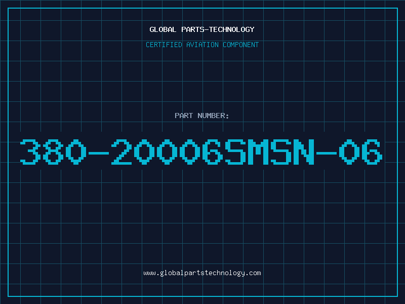 Aviation Part 380-20006SMSN-06