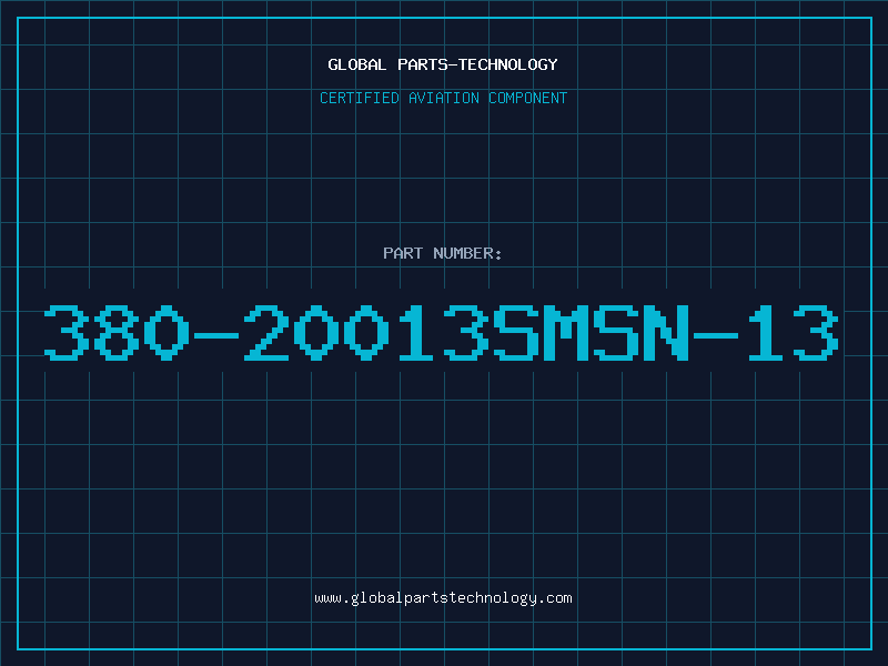 Aviation Part 380-20013SMSN-13