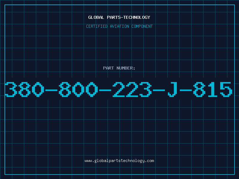 Aviation Part 380-800-223-J-815