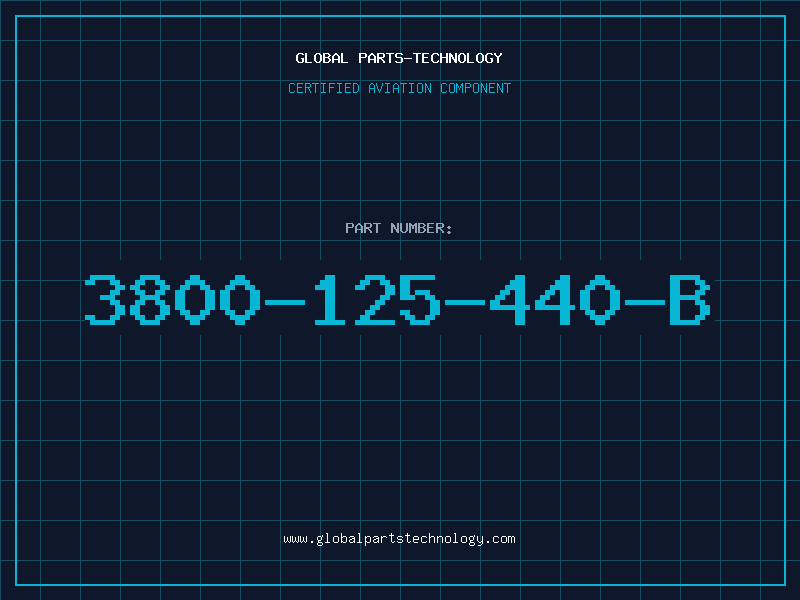 Aviation Part 3800-125-440-B