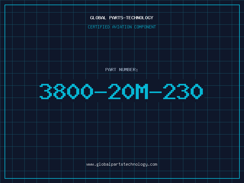Aviation Part 3800-20M-230