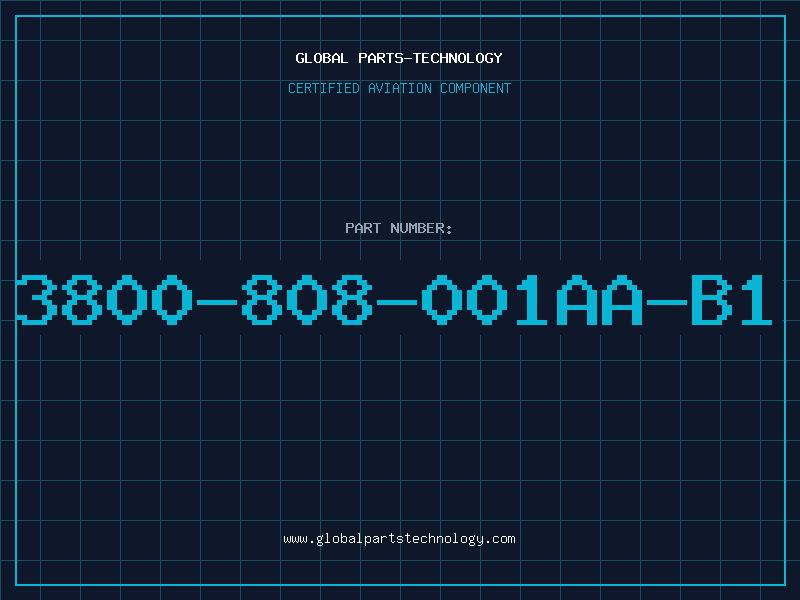 Aviation Part 3800-808-001AA-B1