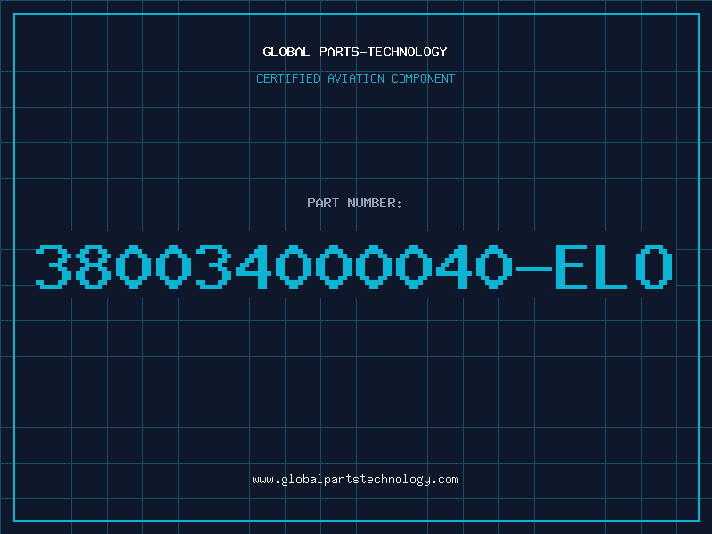 Aviation Part 380034000040-ELO