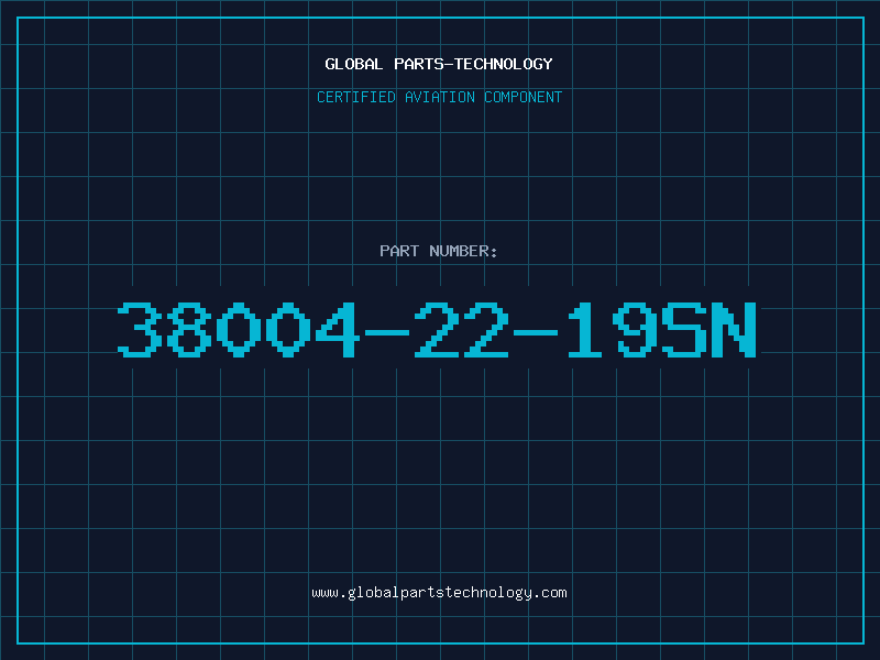 Aviation Part 38004-22-19SN