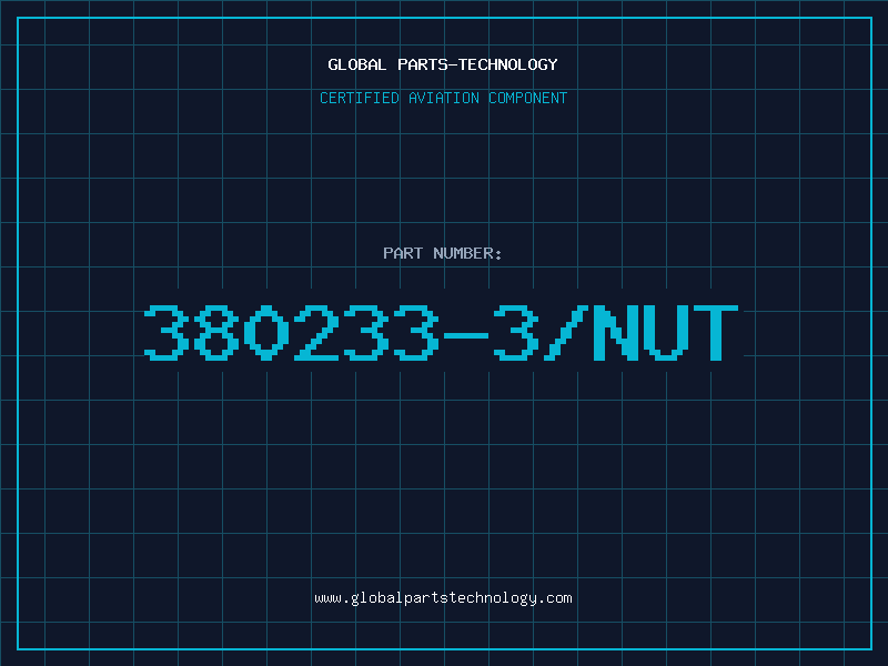 Aviation Part 380233-3/NUT