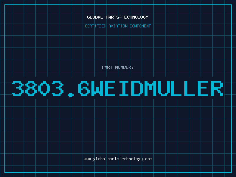 Aviation Part 3803.6Weidmuller