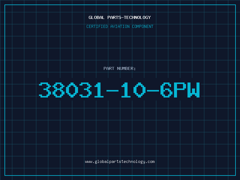 Aviation Part 38031-10-6PW