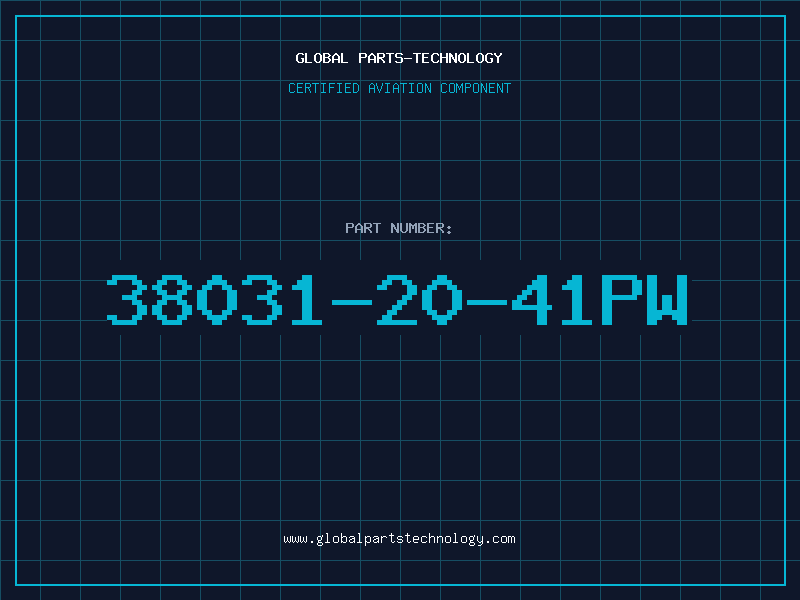 Aviation Part 38031-20-41PW