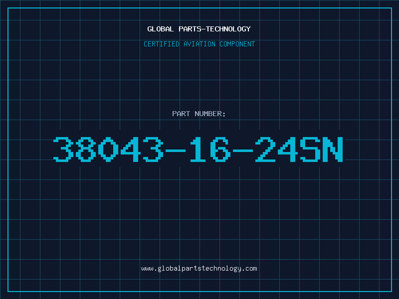 Aviation Part 38043-16-24SN