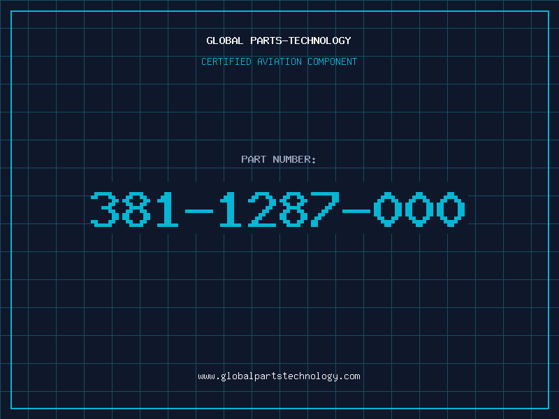 Aviation Part 381-1287-000