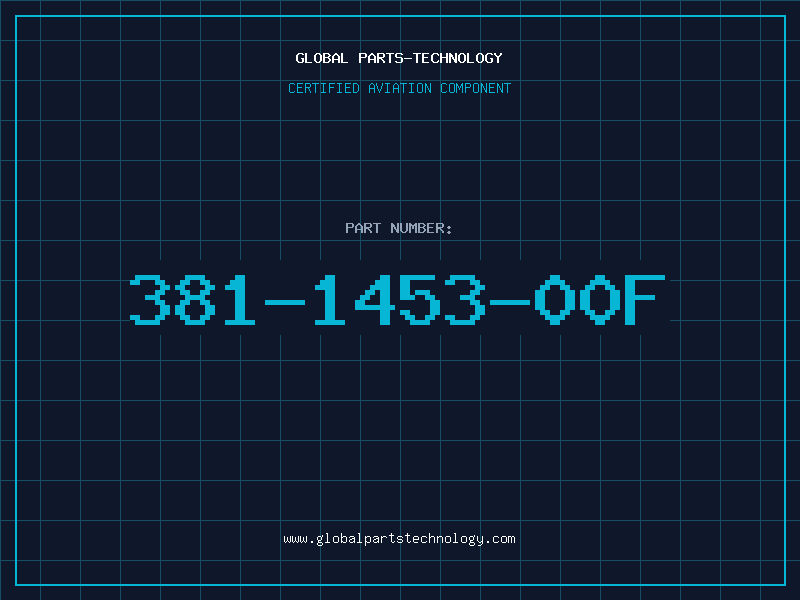 Aviation Part 381-1453-00F