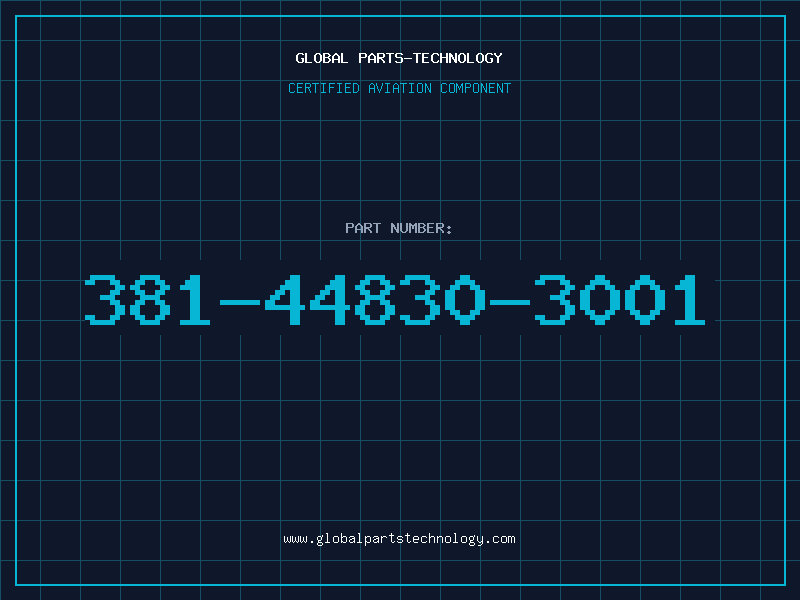 Aviation Part 381-44830-3001
