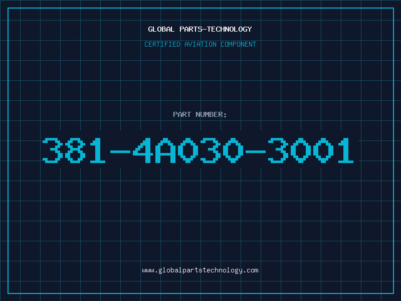 Aviation Part 381-4A030-3001
