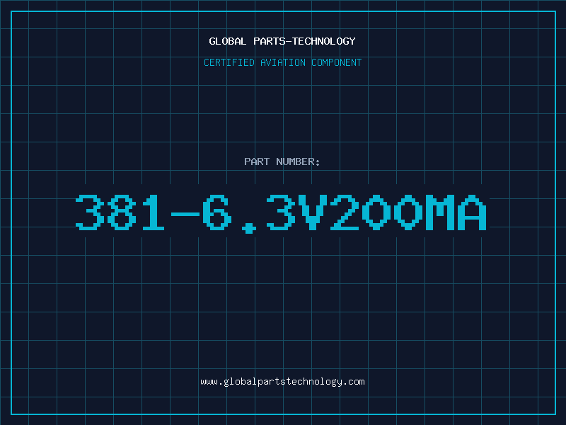 Aviation Part 381-6.3V200MA