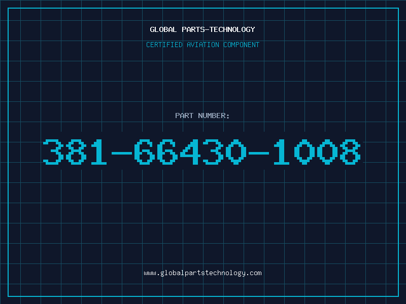 Aviation Part 381-66430-1008