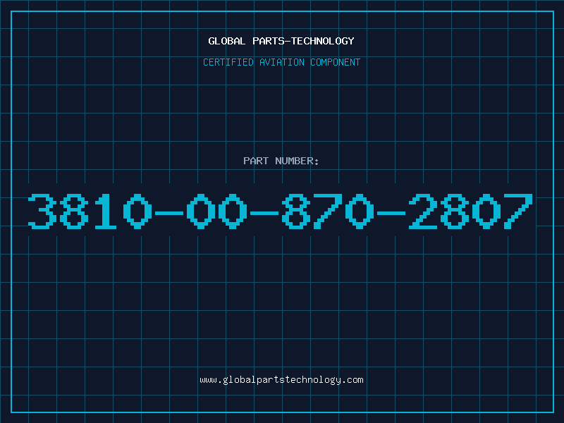 Aviation Part 3810-00-870-2807