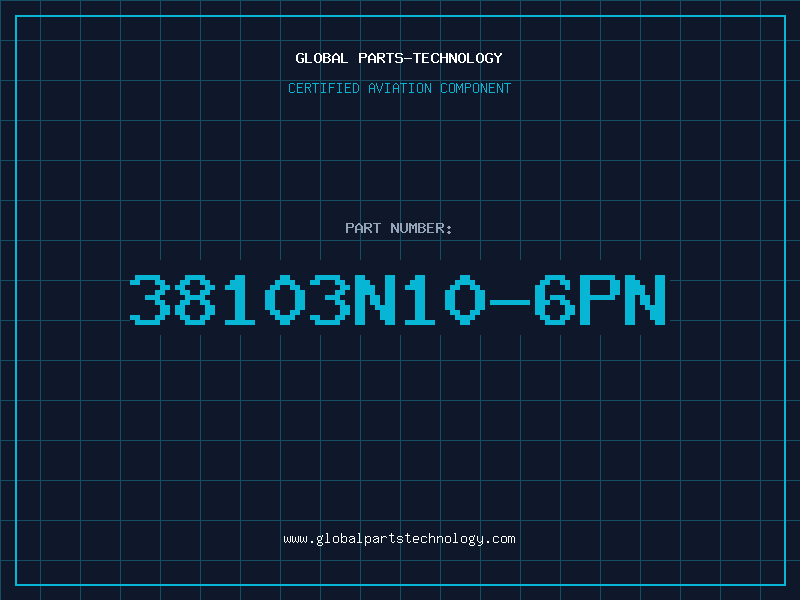 Aviation Part 38103N10-6PN