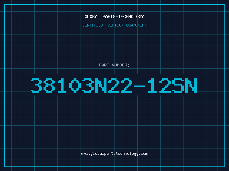 Aviation Part 38103N22-12SN