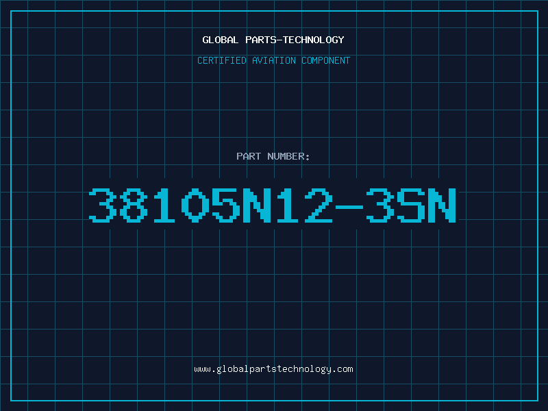 Aviation Part 38105N12-3SN