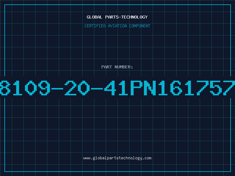 Aviation Part 38109-20-41PN1617576