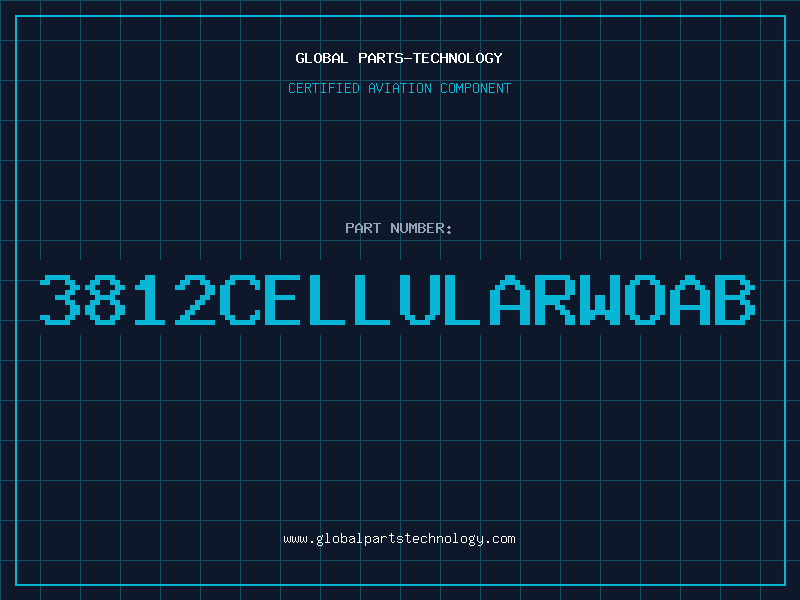 Aviation Part 3812CELLULARWOAB
