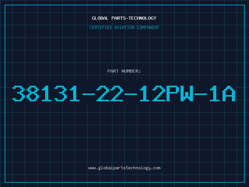 Aviation Part 38131-22-12PW-1A