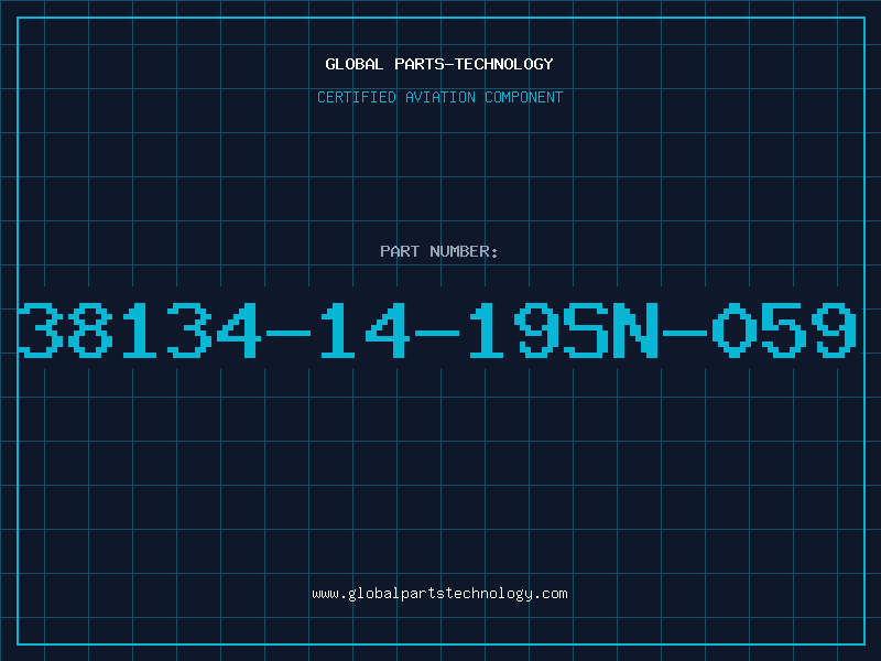 Aviation Part 38134-14-19SN-059