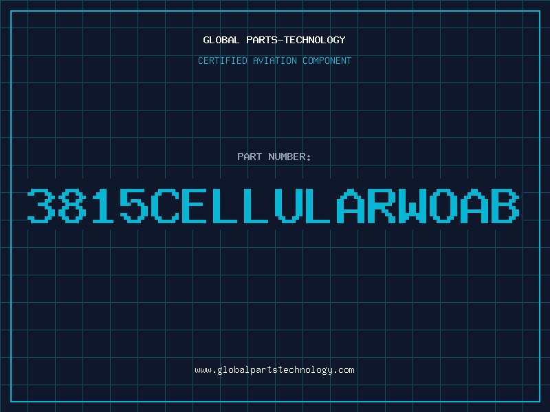 Aviation Part 3815CELLULARWOAB