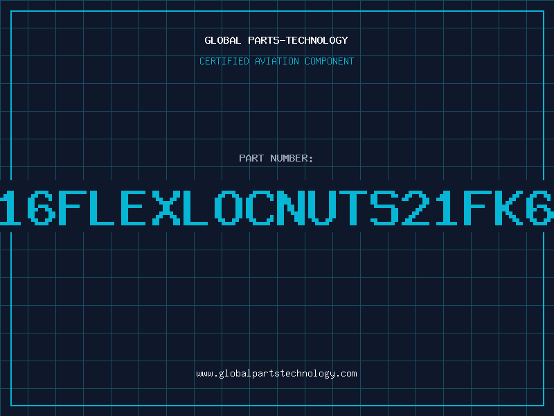 Aviation Part 3816FlexlocNuts21FK616