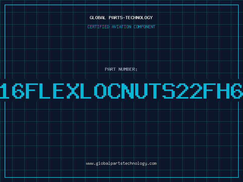 Aviation Part 3816FlexlocNuts22FH616