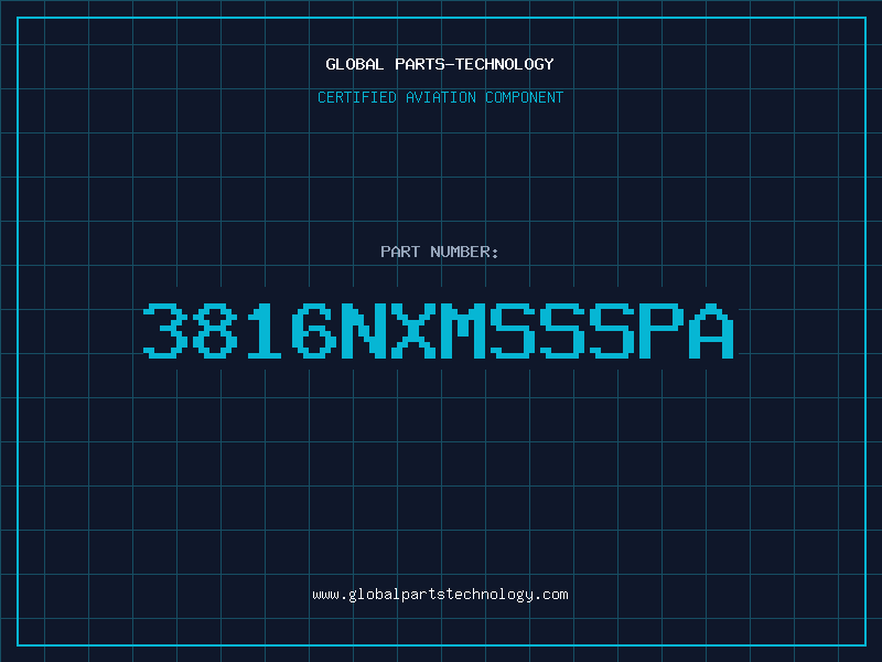 Aviation Part 3816NXMSSSPA