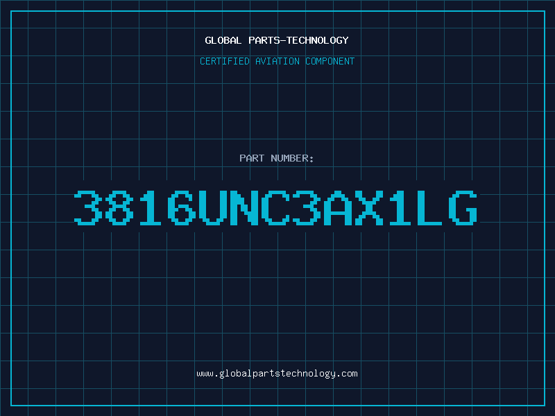 Aviation Part 3816UNC3AX1LG