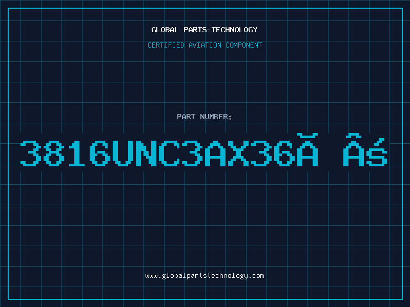 Aviation Part 3816UNC3AX36Ã¶