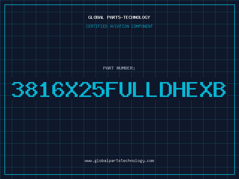 Aviation Part 3816X25FULLDHEXB
