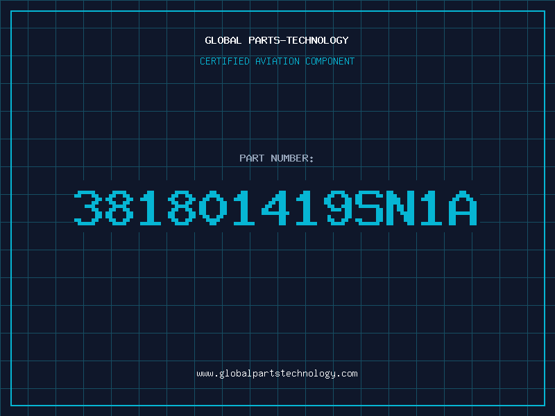 Aviation Part 381801419SN1A