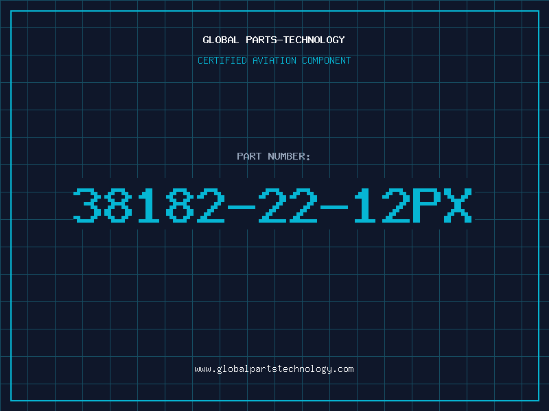 Aviation Part 38182-22-12PX