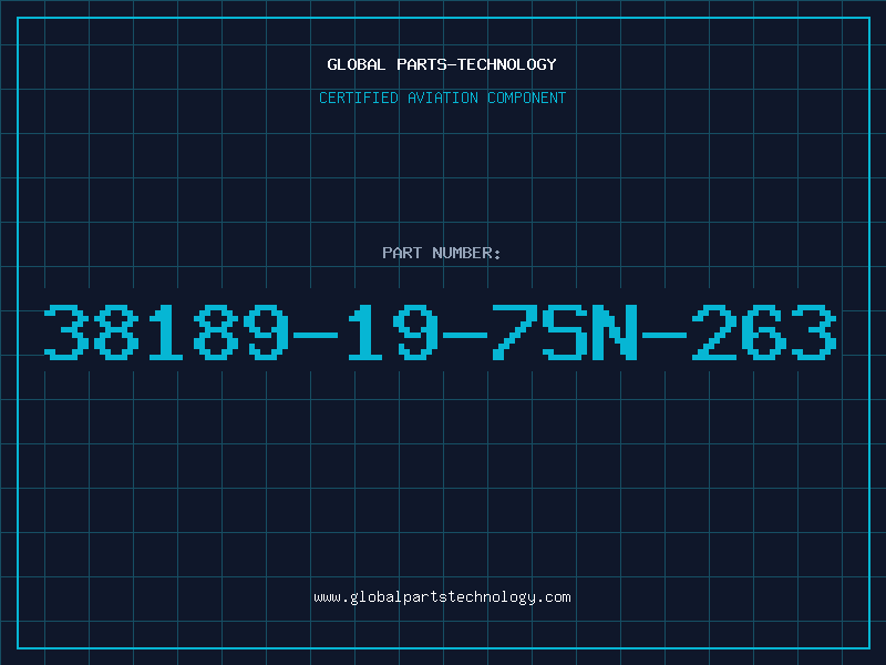 Aviation Part 38189-19-7SN-263